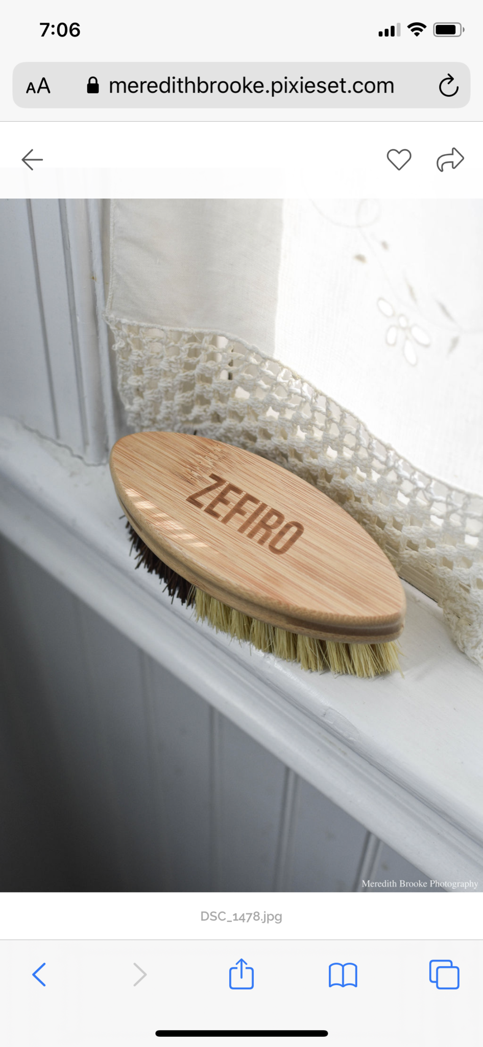 Bamboo Cleaning Brush