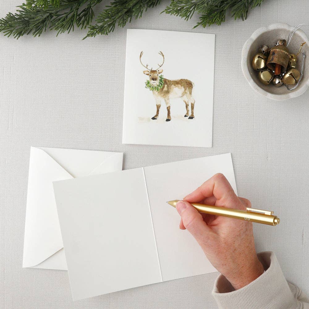 Evergreen notecard set