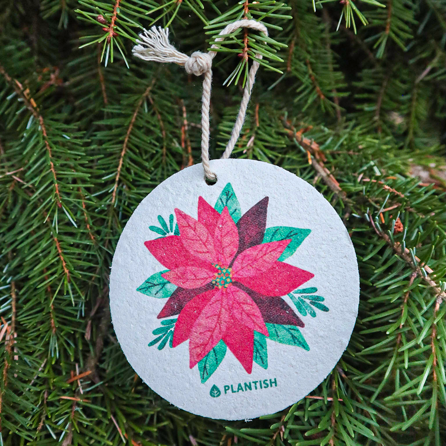 Holiday Ornaments Pop up Sponge