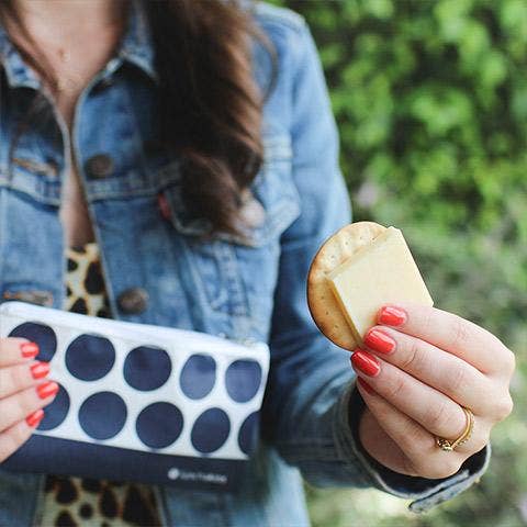 Reusable Zippered Sandwich Bag + Snack Bag 2-Pack Bundle Str