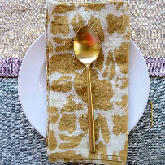 Yan Yellow Gold Napkin (Set of 4)