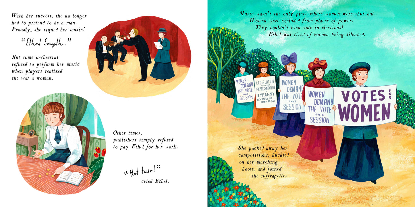 Rise Up with a Song (Children's Book, Suffrage Story)