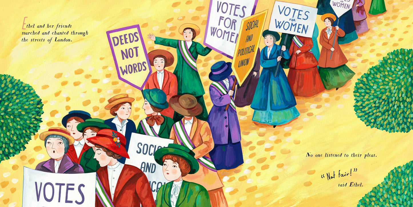 Rise Up with a Song (Children's Book, Suffrage Story)