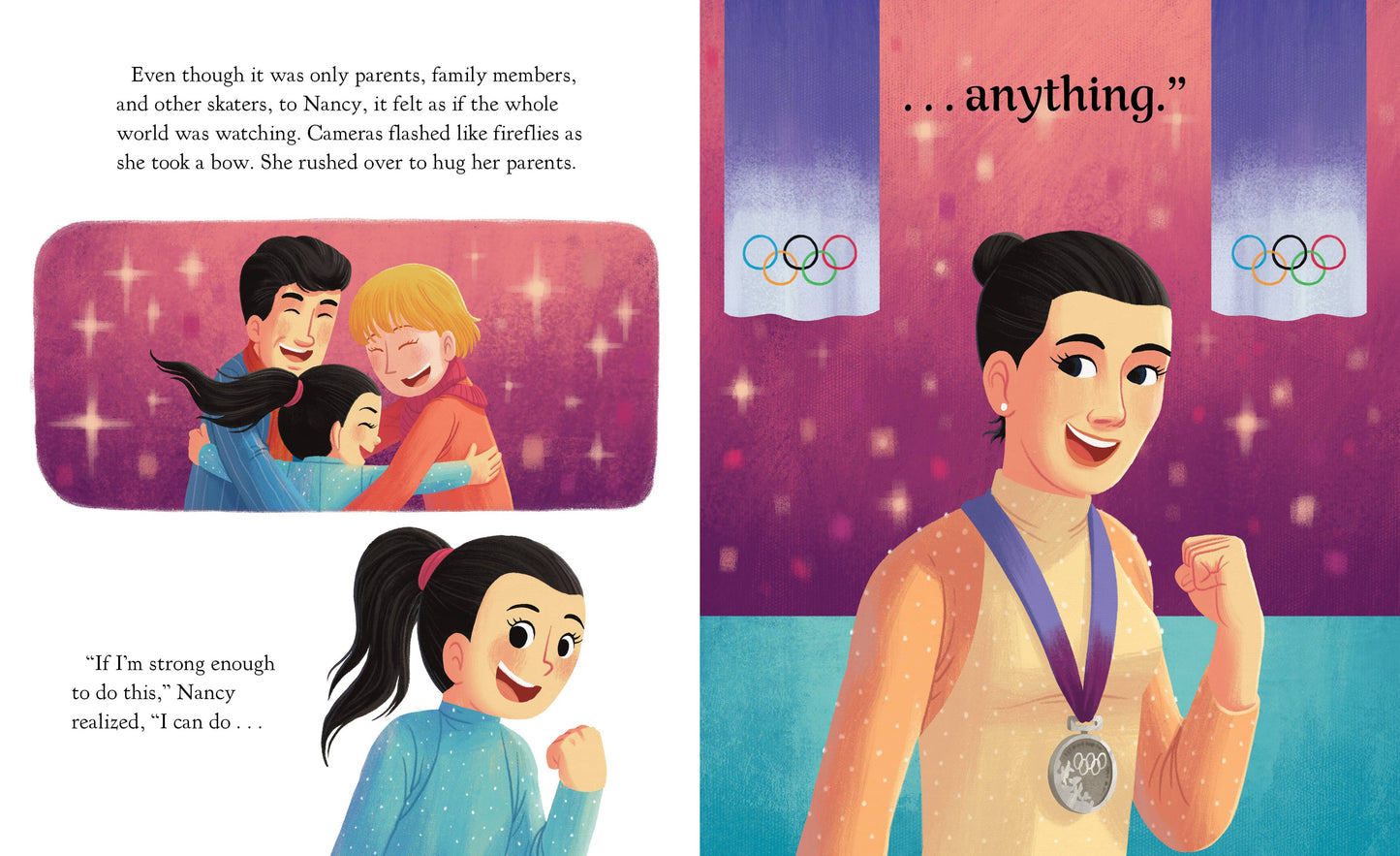 Stronger Than She Thinks by Nancy Kerrigan (Children's Book)