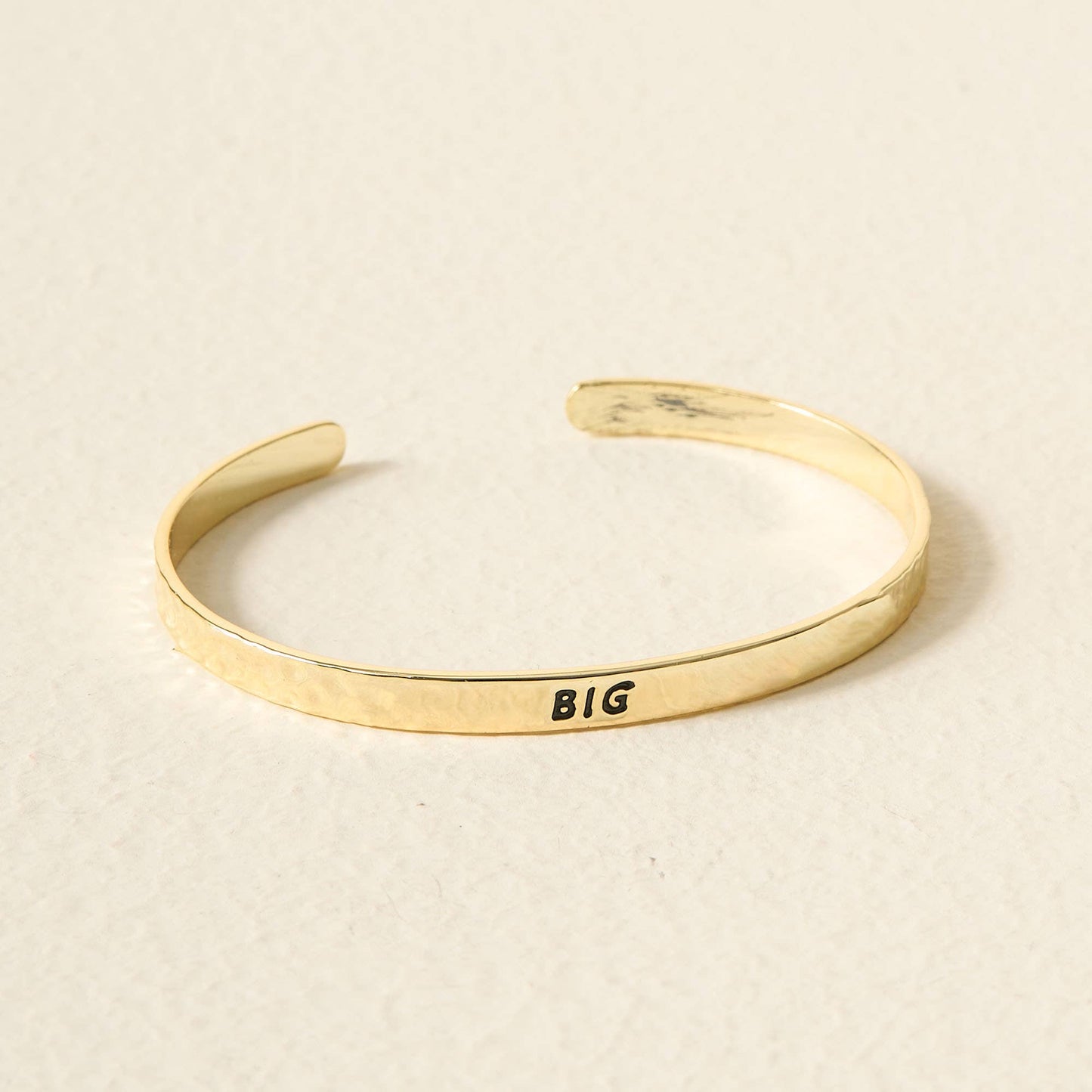 Sorority Collection- "BIG" Cuff - Gold