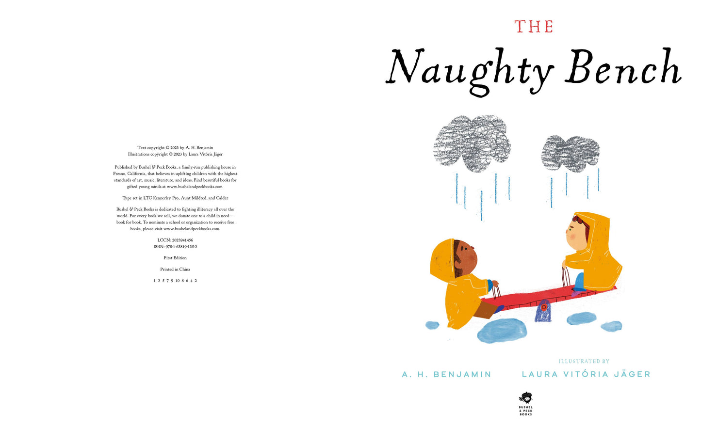 The Naughty Bench (Children's Book)