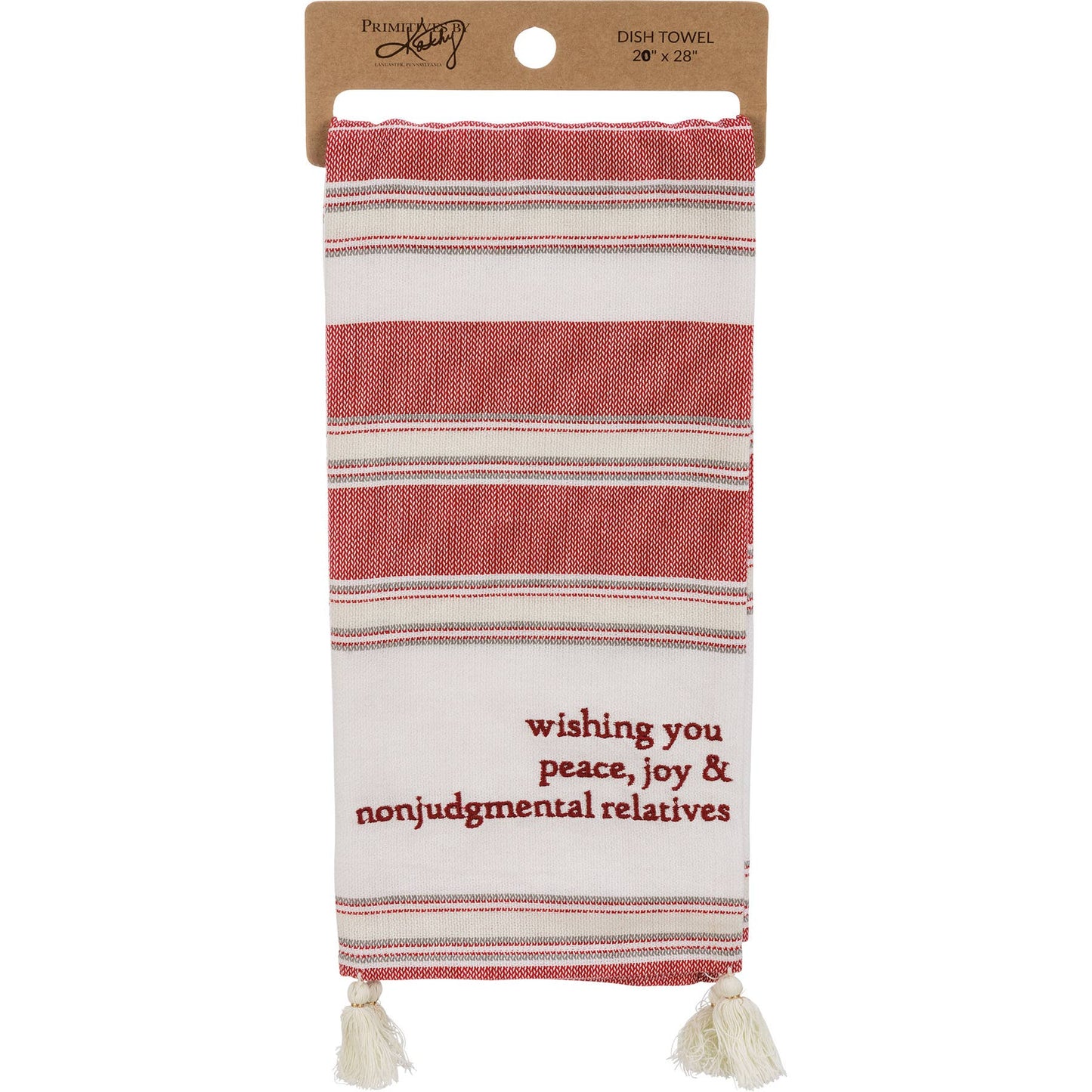 Wishing Nonjudgmental Relatives Kitchen Towel