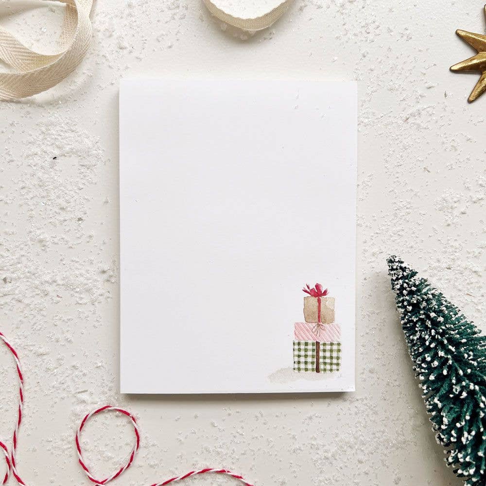 Christmas notepad