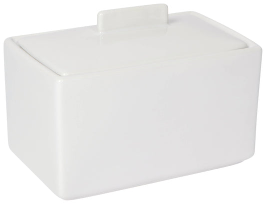 Butter Dish White 1 Lb