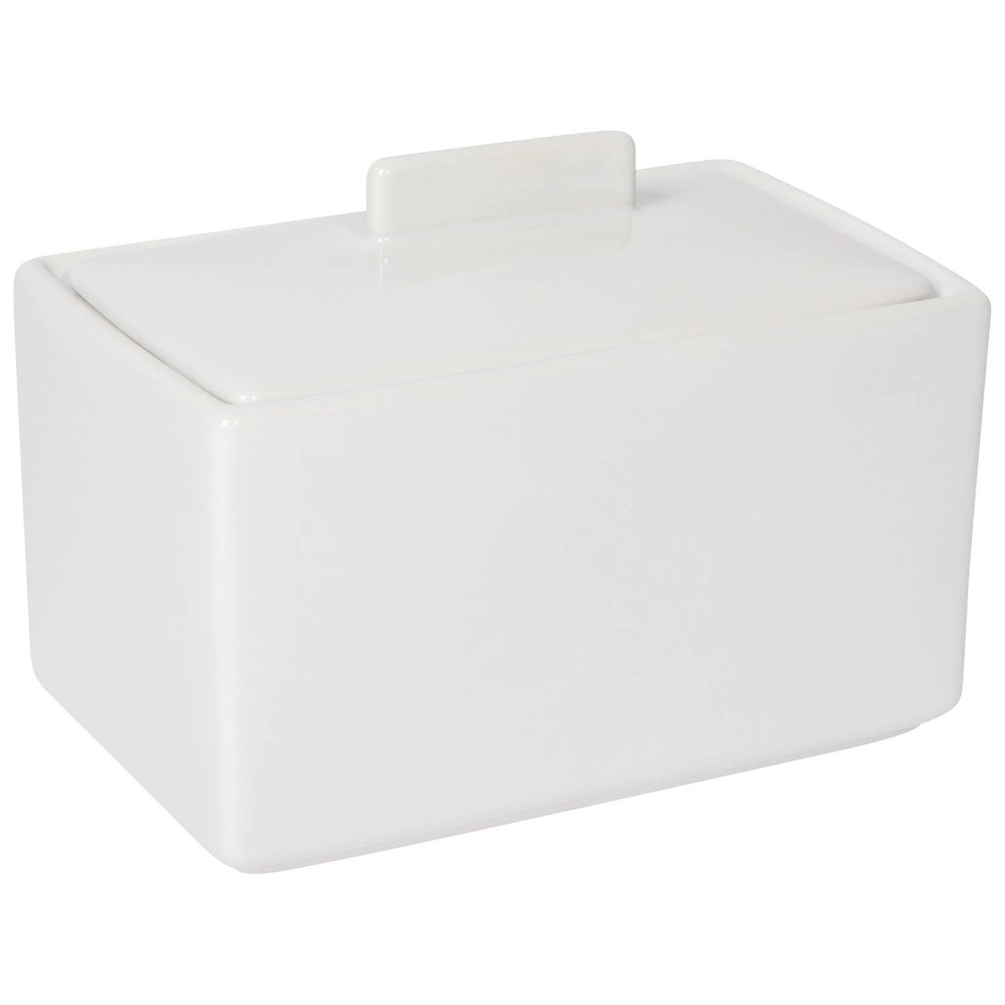 Butter Dish White 1 Lb