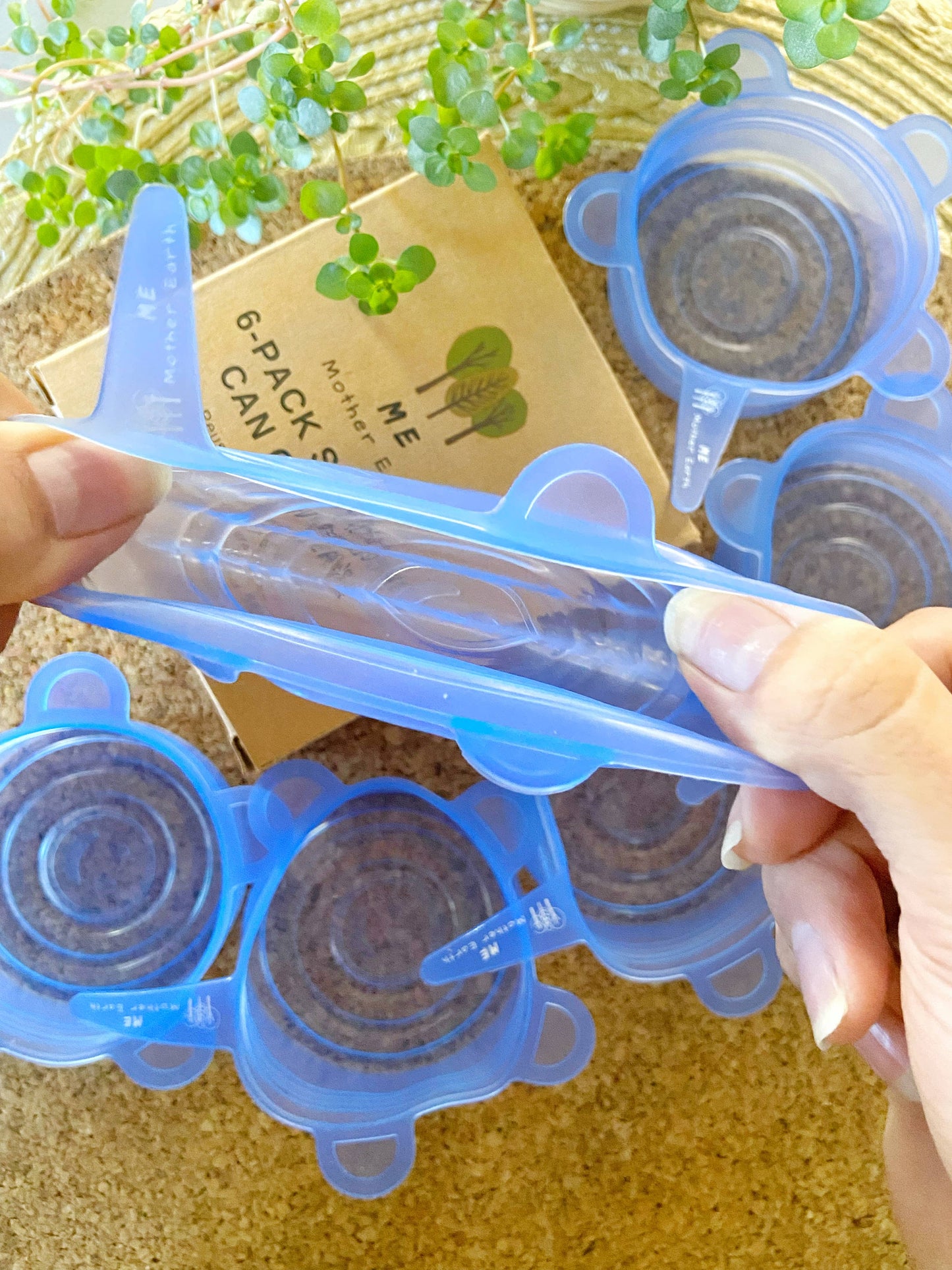 Reusable Silicone Can Covers 6-Pack