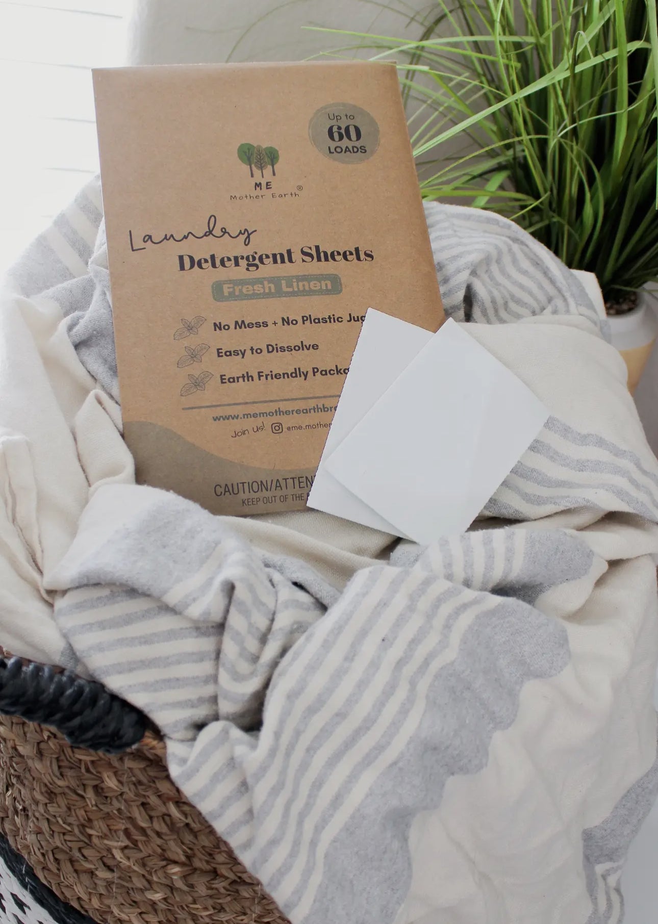 Laundry Detergent Sheets: 60 Loads