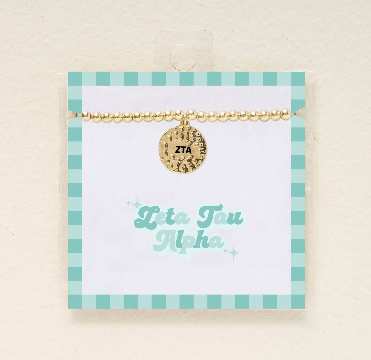 Sorority Charm Bracelet-Gold