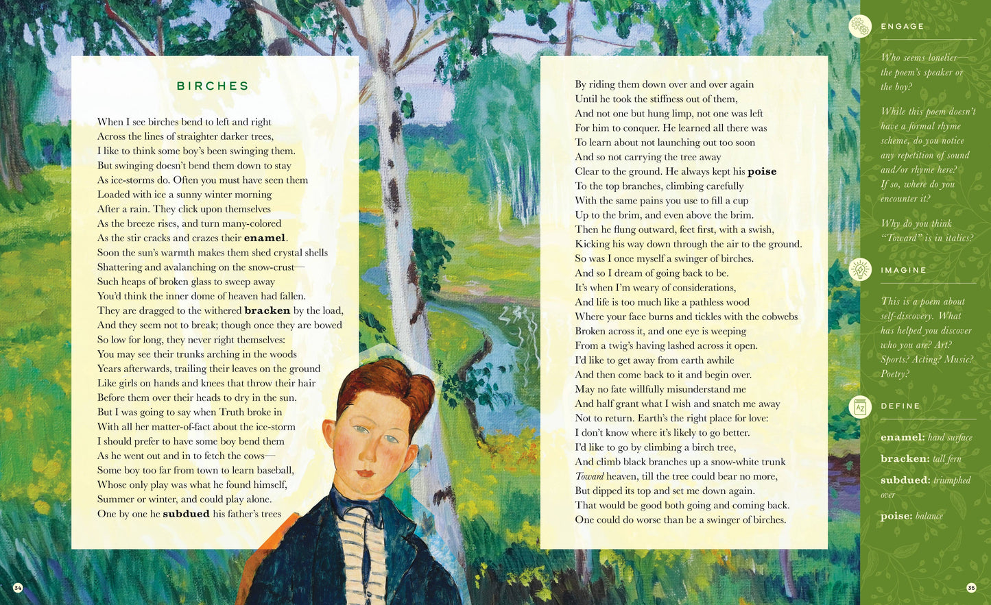 The Illustrated Robert Frost (Children's Book)