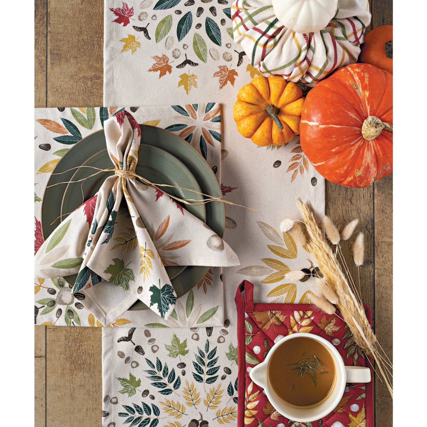 Fall Foliage Napkins Set of 4