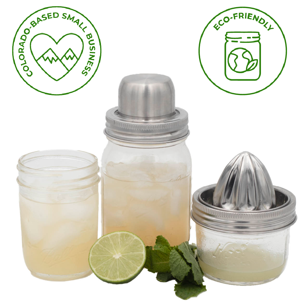 Stainless Steel Juicing Lid for Wide Mouth Mason Jars