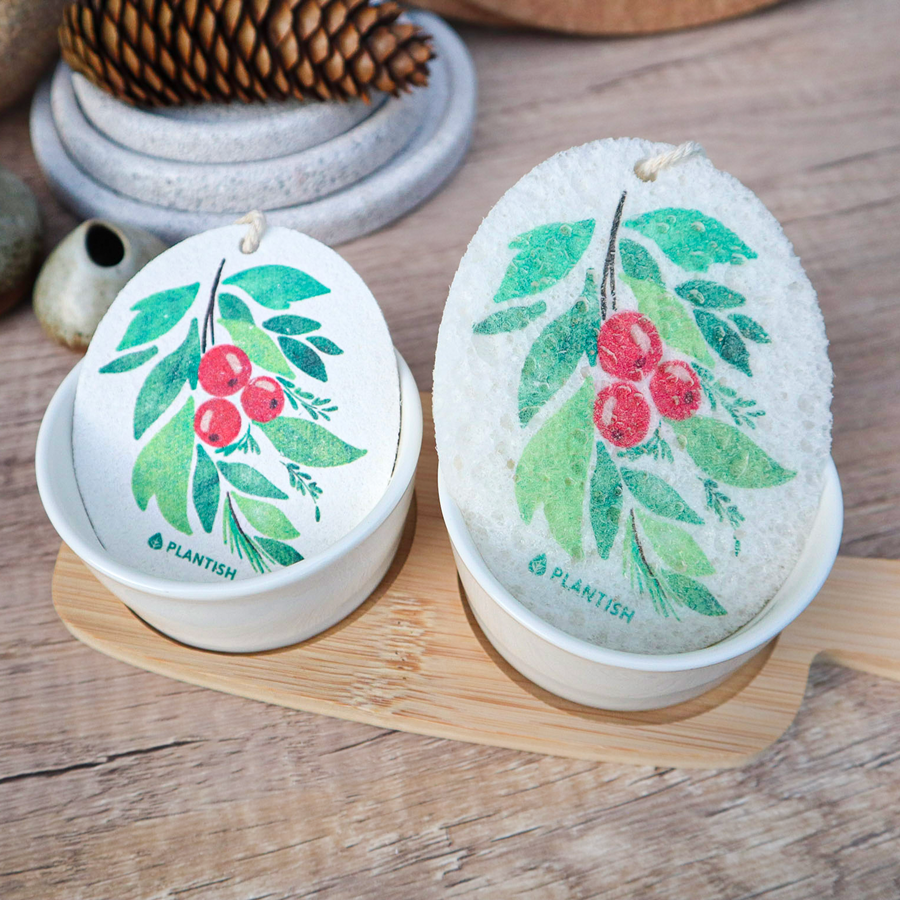 Holiday Ornaments Pop up Sponge