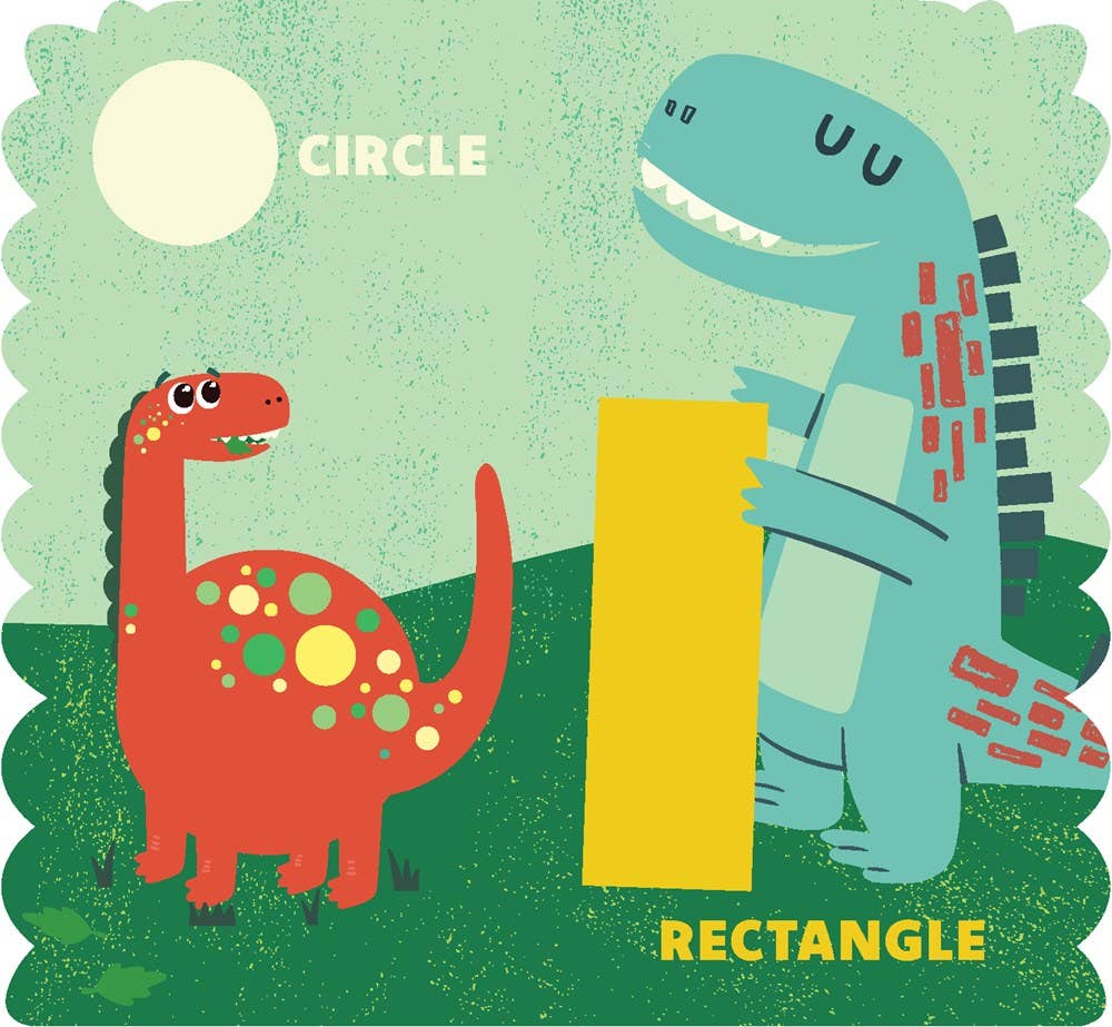 Books with Bumps: Dino Shapes